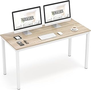 Teraves Computer Desk/Dining Table Office Desk Sturdy Writing Workstatio...