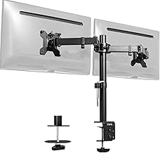 VIVO Dual Monitor Desk Mount, Holds 2 Computer Screens up to 30 inches a...