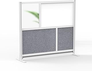 Workflow Modular Wall | Room Divider with Whiteboard, Sound Dampening, &...