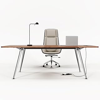 Writing Computer Desk, 60-Inch Large Executive Desk Office Workstation w...