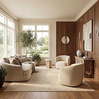 nuLOOM 6x9 Elfriede Jute & Cotton Hand Woven Area Rug, Natural, Solid Ru...
